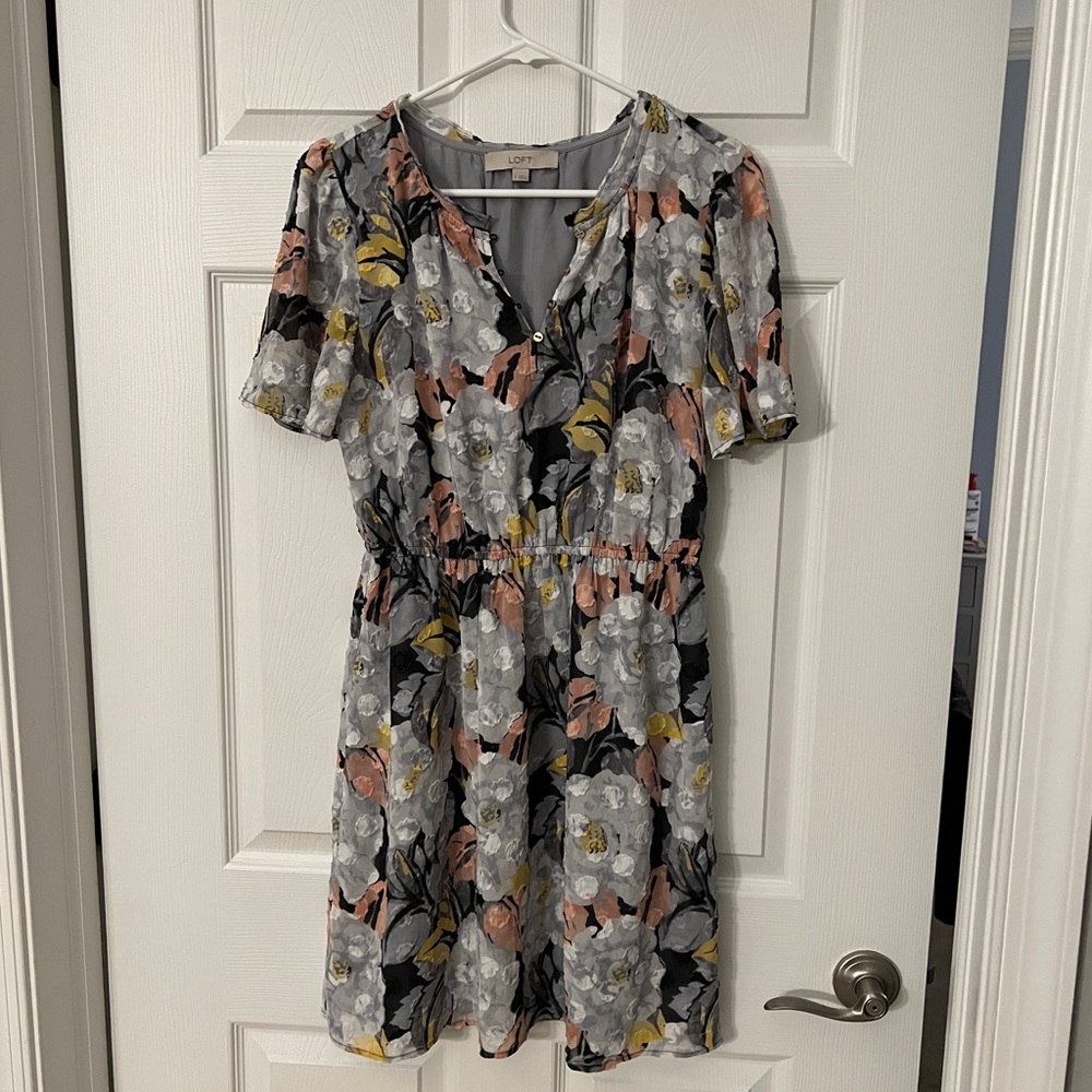 Loft floral dress